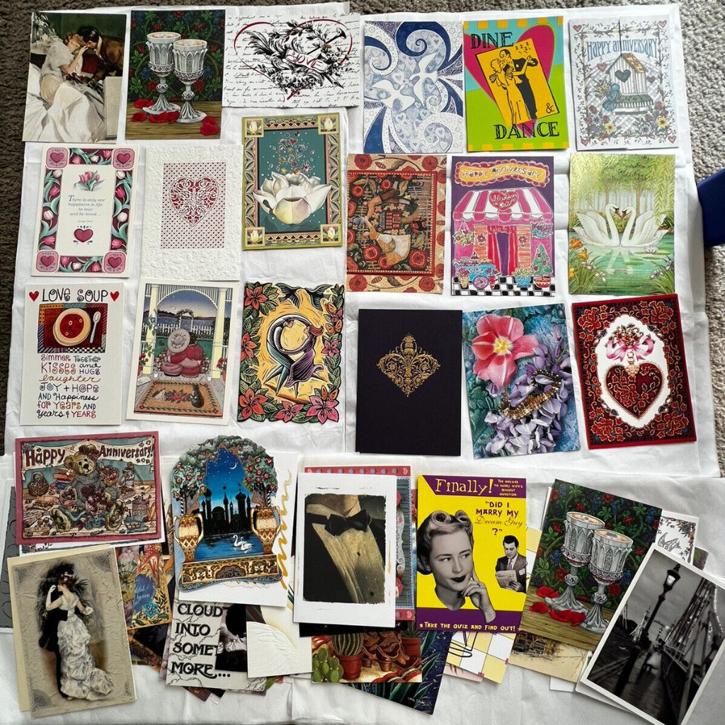 Congratulations Anniversary Cards - Brand New